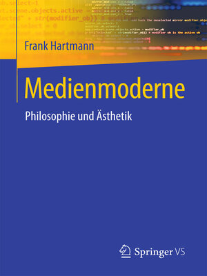 cover image of Medienmoderne